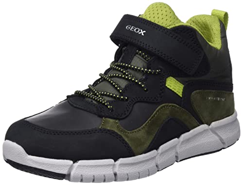 Geox Jungen J Flexyper Boy B Abx Stiefeletten,Military Green,30 EU von Geox