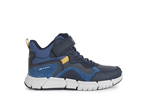 Geox Jungen J Flexyper dreng B Abx Stiefeletten,Navy Avio,35 EU von Geox