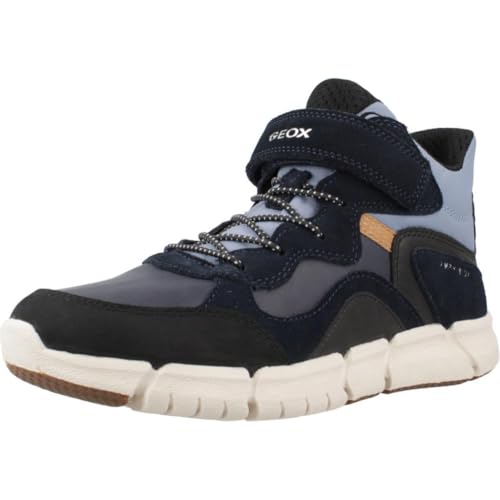 Geox J Flexyper Boy B Abx Ankle Boot, Navy/LT Blue, 32 EU Geox J Flexyper Boy B Abx Ankle Boot, Navy/LT Blue, 32 EU von Geox