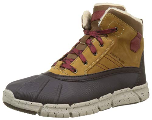 Geox Jungen J Flexyper Boy Abx J049xd0cl54 Chukka Boot, Lt Brown Dk Red, 39 EU von Geox