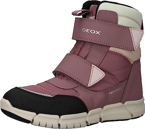 Geox J FLEXYPER Girl B AB Ankle Boot, DK Rose, 28 EU von Geox