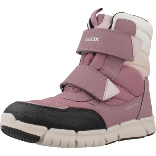 Geox J FLEXYPER Girl B AB Ankle Boot, DK Rose, 29 EU von Geox
