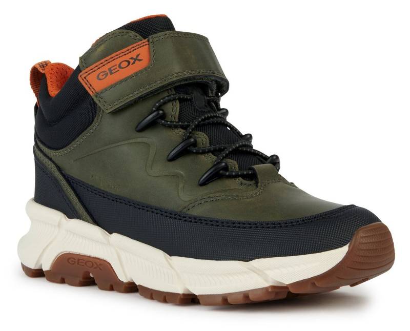 Geox J FLEXYPER PLUS BOY ABX Winterboots Sneaker mit Geox Spezial Membrane, Größenschablone zum Download von Geox