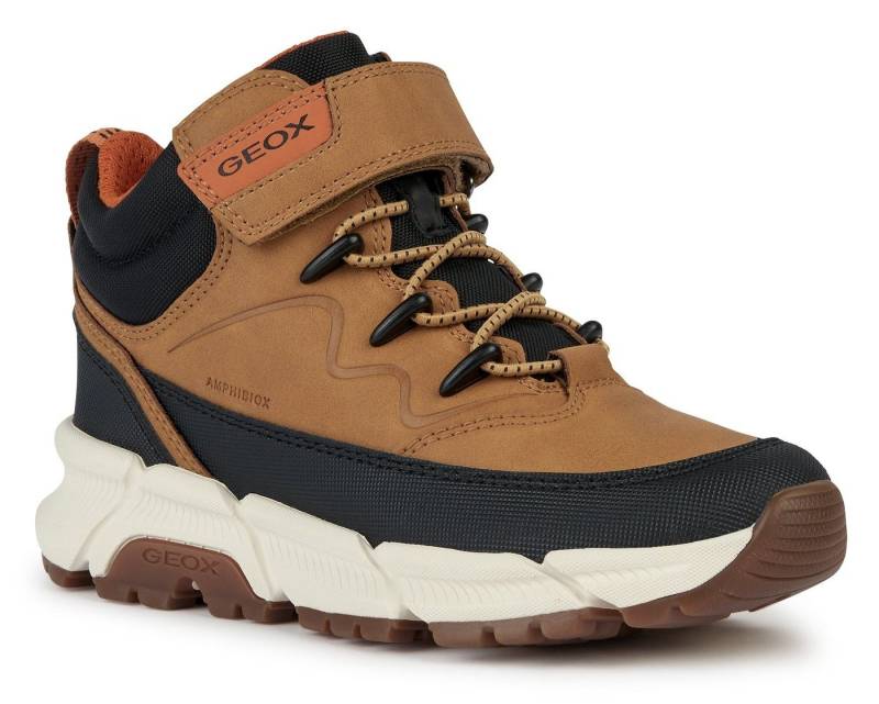 Geox J FLEXYPER PLUS BOY ABX Winterboots Sneaker mit Geox Spezial Membrane, Größenschablone zum Download von Geox