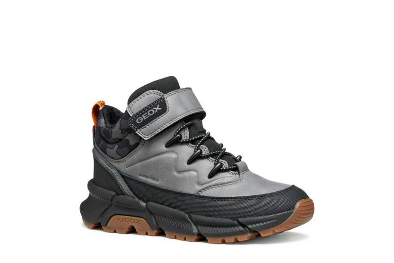 Geox J FLEXYPER PLUS BOY ABX Winterboots Sneaker mit Geox Spezial Membrane, Größenschablone zum Download von Geox