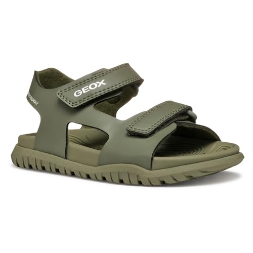 Geox J FUSBETTO BO Sandal, Military, 36 EU Geox J FUSBETTO BO Sandal, Military, 36 EU von Geox