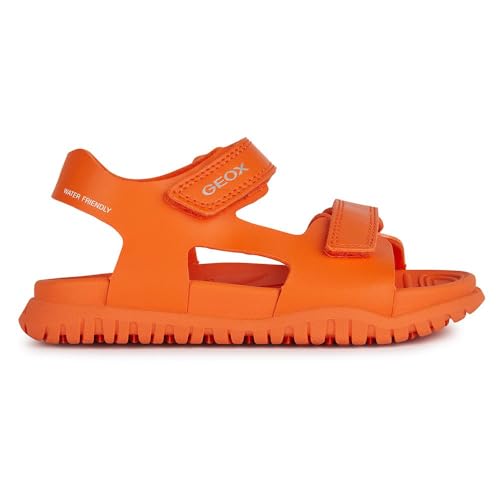 Geox J FUSBETTO BO Sandal, ORANGE, 38 EU von Geox