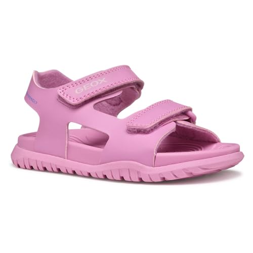 Geox J FUSBETTO GI Sandal, Dk Pink, 39 EU von Geox