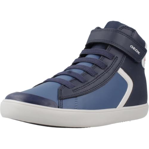 Geox Jungen J Gisli Boy Sneaker, Blau, 33 EU von Geox