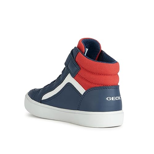 Geox Herren J GISLI Boy C Sneaker, Navy/RED, 37 EU von Geox