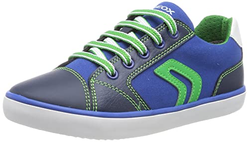 Geox J GISLI Boy Sneaker, ROYAL/Green von Geox