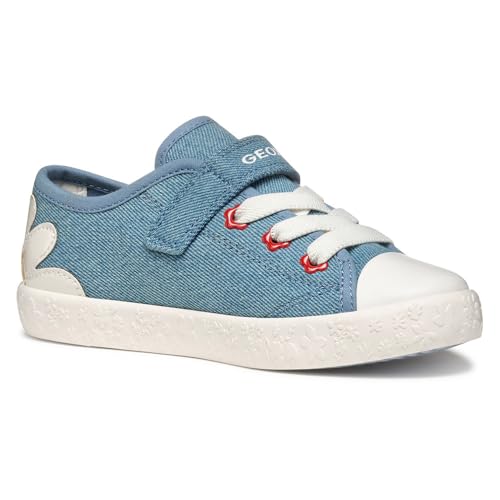Geox J GISLI Girl C Sneaker, Lt Avio, 33 EU von Geox