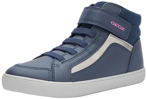 Geox J GISLI Girl C Sneaker, Navy, 39 EU von Geox