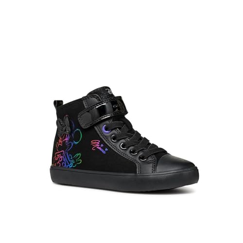Geox Mädchen J Gisli Girl Sneaker, Schwarz, 28 EU Geox Mädchen J Gisli Girl Sneaker, Schwarz, 28 EU von Geox