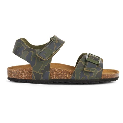 Geox J Ghita Boy B Sandal, Camouflage, 34 EU von Geox