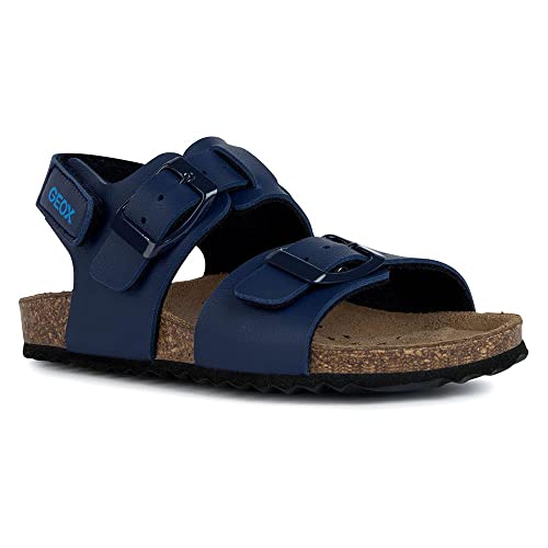 Geox J Ghita Boy Sandal, Navy, 32 EU von Geox