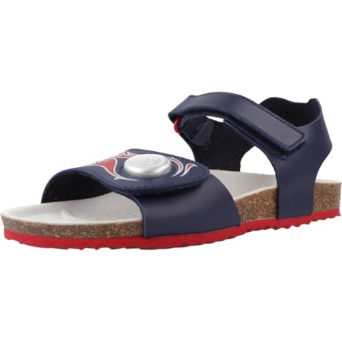 Geox J Ghita Boy Sandal, Navy, 32 EU von Geox