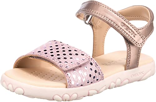 Geox Mädchen J Sandal Haiti, Antique Rose, 34 EU von Geox