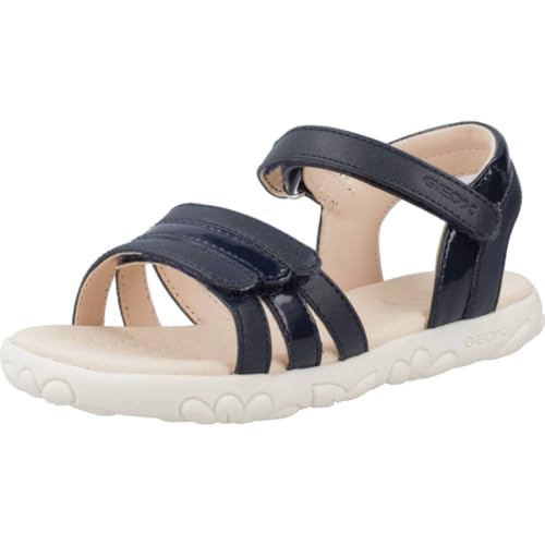 Geox J Haiti Girl Sandal, Navy, 29 EU von Geox