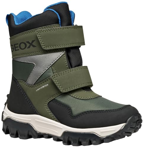 Geox J Himalaya Boy B ABX Ankle Boot, Military/ROYAL, 34 EU von Geox