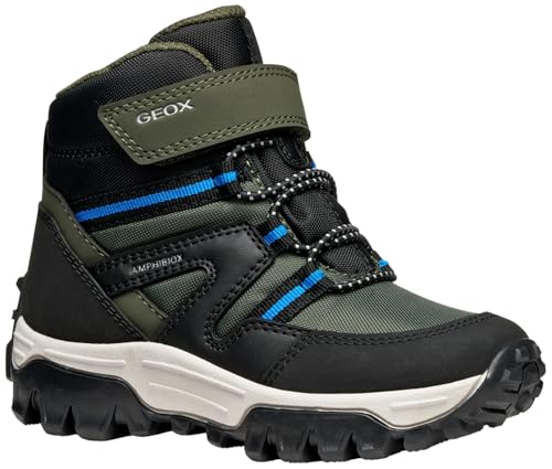 Geox J Himalaya Boy B ABX Ankle Boot, Military/ROYAL, 34 EU von Geox