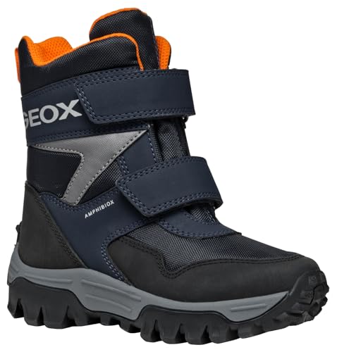 Geox J Himalaya Boy B ABX Snow Boot, Navy, 30 EU von Geox