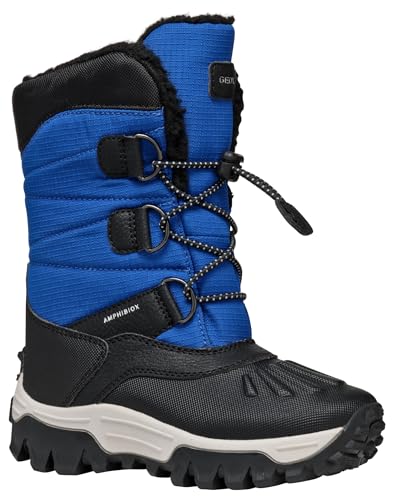 Geox J Himalaya Boy B ABX Snow Boot, ROYAL/Black, 33 EU von Geox