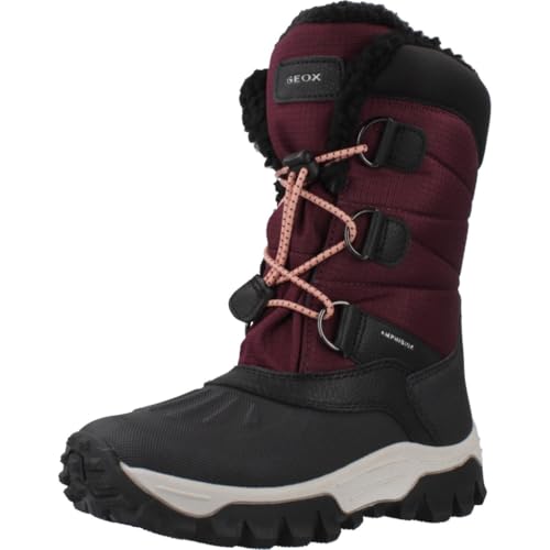 Geox J Himalaya Girl B AB Snow Boot, Bordeaux/Black, 34 EU Geox J Himalaya Girl B AB Snow Boot, Bordeaux/Black, 34 EU von Geox