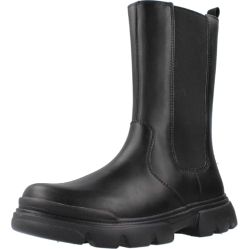 Geox J Junette Girl Ankle Boot, Black, 36 EU von Geox