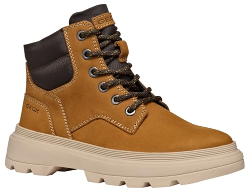 Geox J KIDDARTAH Boy A Ankle Boot, DK Yellow/Brown, 38 EU Geox J KIDDARTAH Boy A Ankle Boot, DK Yellow/Brown, 38 EU von Geox