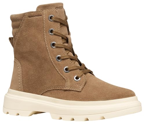 Geox J KIDDARTAH Girl WPF Ankle Boot, Brick, 32 EU von Geox