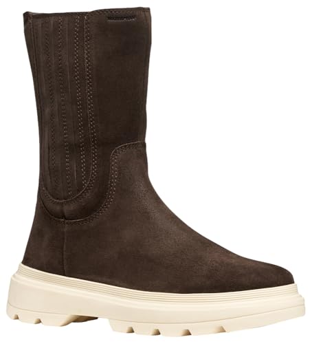 Geox J KIDDARTAH Girl WPF Ankle Boot, Chestnut, 32 EU von Geox