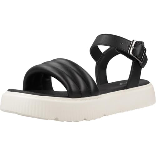 Geox J KODETTE Gir Sandal, Black, 31 EU von Geox