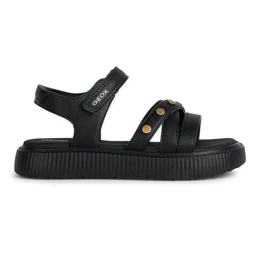 Geox J KODETTE Gir Sandal, Black, 39 EU Geox J KODETTE Gir Sandal, Black, 39 EU von Geox