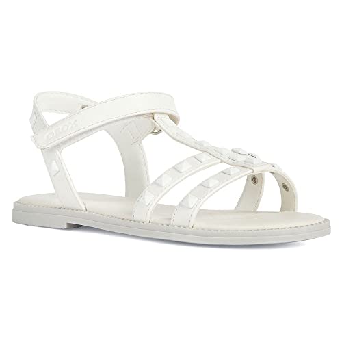 Geox J Karly Girl Sandal,Weiß,31 EU von Geox