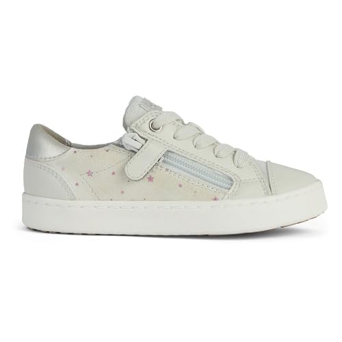 Geox J Kilwi Girl A Sneaker, Off White, 38 EU von Geox