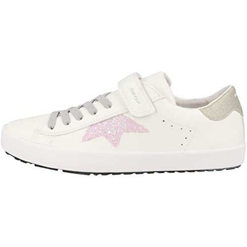 Geox Jungen Mädchen J Kilwi Girl Sneaker, White/PINK, 24 EU Geox Jungen Mädchen J Kilwi Girl Sneaker, White/PINK, 24 EU von Geox