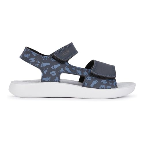 Geox Jungen J Lightfloppy Sandal, Navy Lt Blue, 32 EU von Geox