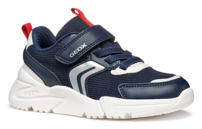 Geox J LOFTUS BOY Sneaker, Freizeitschuh, Kindergartenschuh mit Geox Spezial Membrane von Geox