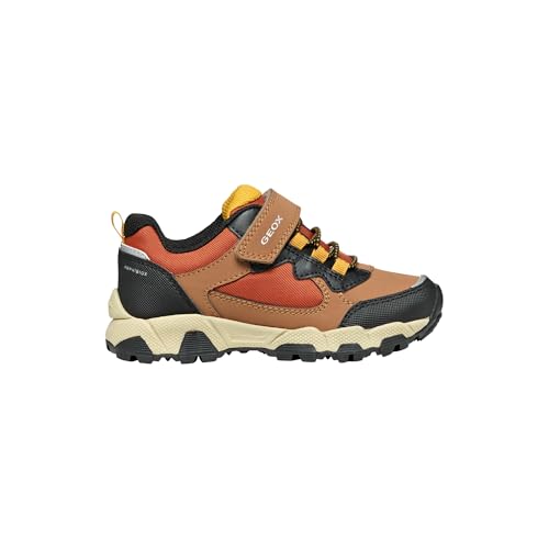 Geox J MAGNETAR Boy B ABX Sneaker, braun, 24 EU Geox J MAGNETAR Boy B ABX Sneaker, braun, 24 EU von Geox