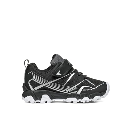 Geox Jungen J Magnetar Boy B ABX Sneaker, Schwarz, 33 EU Geox Jungen J Magnetar Boy B ABX Sneaker, Schwarz, 33 EU von Geox