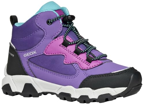 Geox J MAGNETAR G. B ABX Sneaker, Violet/Purple, 31 EU von Geox
