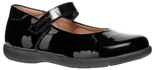 Geox J NAIMARA Girl A Ballet Flat, Schwarz, 27 EU von Geox