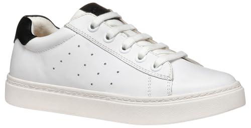 Geox J NASHIK Boy A Sneaker, White/Black, 29 EU Geox J NASHIK Boy A Sneaker, White/Black, 29 EU von Geox