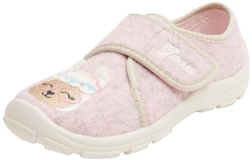 Geox J NYMEL Girl A Sneaker, PINK/LT Ivory, 28 EU von Geox