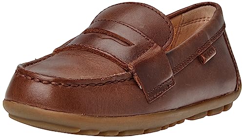 Geox Herren J New Fast Boy A Moccasin, Coffee, 37 EU von Geox