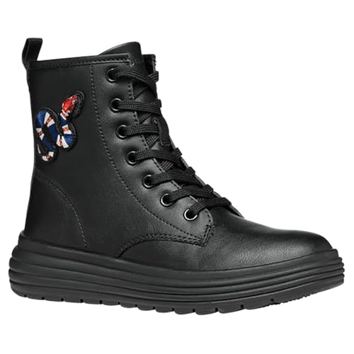 Geox J PHAOLAE Girl D Ankle Boot, Black, 35 EU von Geox