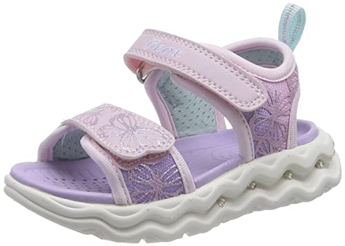 Geox J PHYPER Girl Sandal, PINK/Lilac, 30 EU von Geox