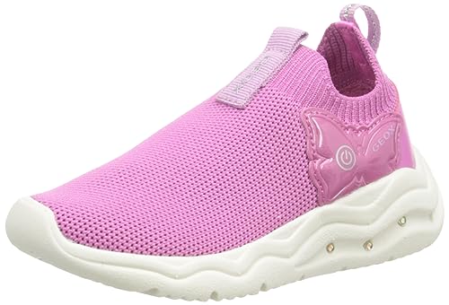 Geox Jungen Mädchen J PHYPER Girl Sneaker, Fuchsia/PINK, 24 EU von Geox