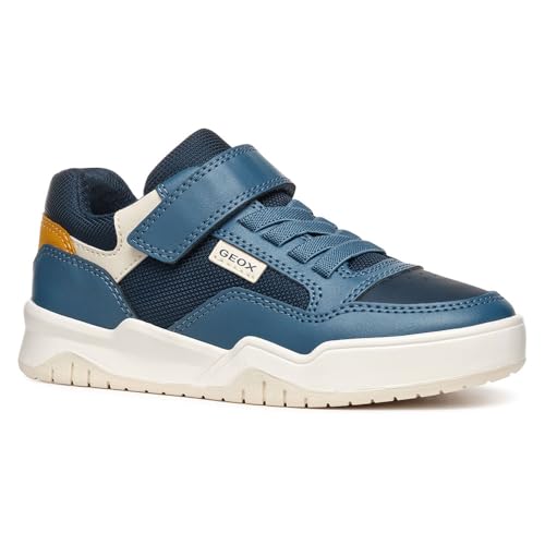 Geox J Perth Boy E Sneaker, Avio/Navy, 28 EU von Geox
